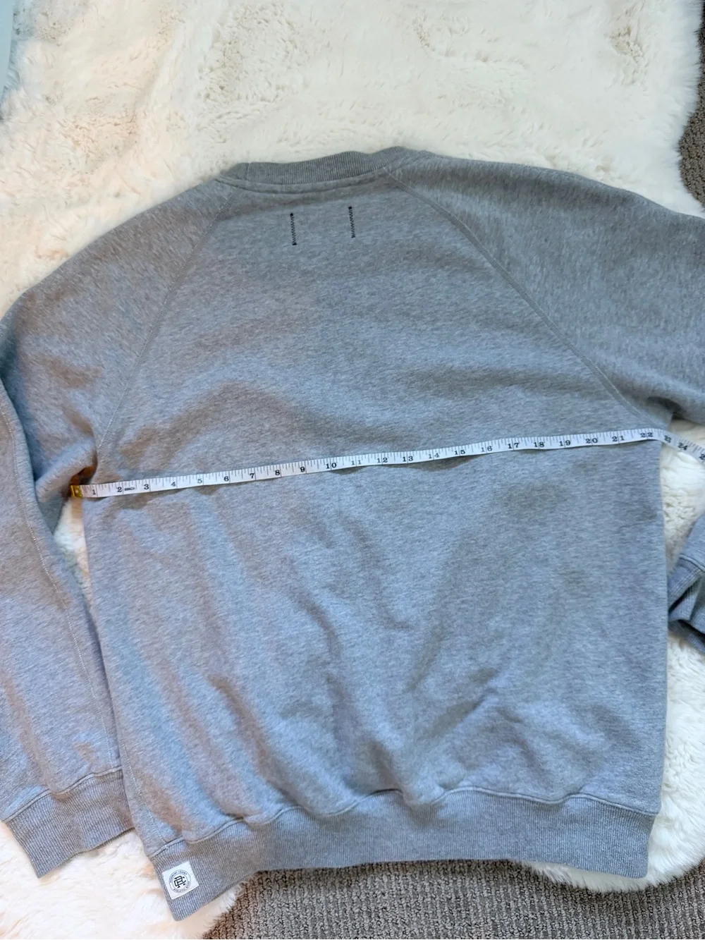 Reigning Champ Crewneck Sweatshirt M - Gray